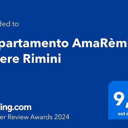 Appartamento Amaremin - Vivere Римини Экстерьер фото